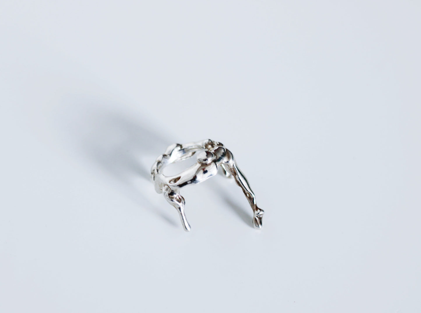 AquaDrop Ring - Large Silver