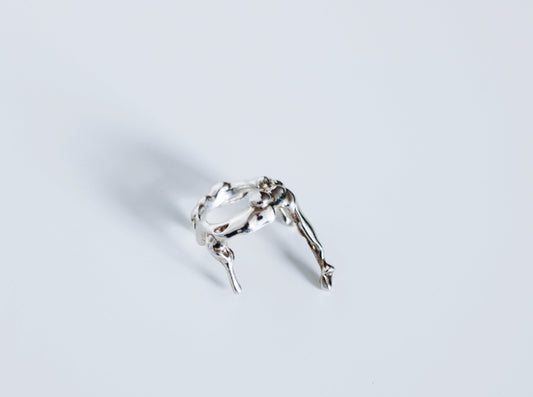 AquaDrop Ring - Large Silver